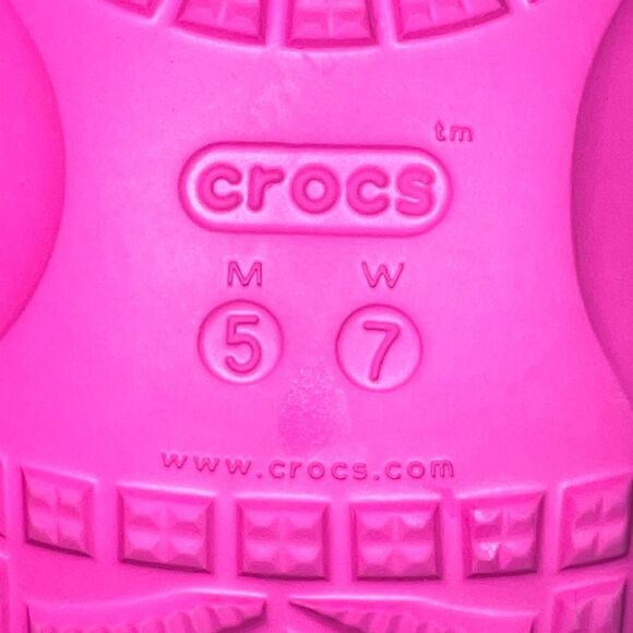 Adult Unisex CROCS Classic Slide Tie-Dye Graphics Sandals Size M5 W7 - Picture 5 of 6